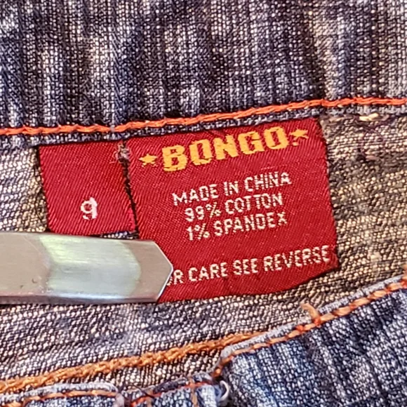 Bongo brand custom distressed cutoffs juniors size 9 - Picture 7 of 11